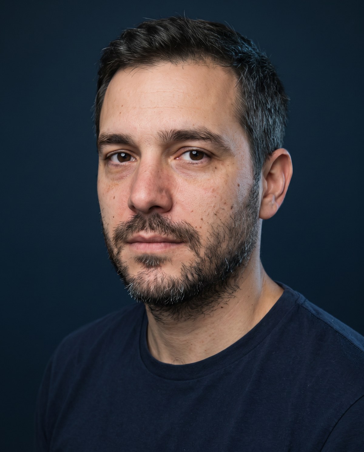 8K AI realism hero portrait from the BEARD pack